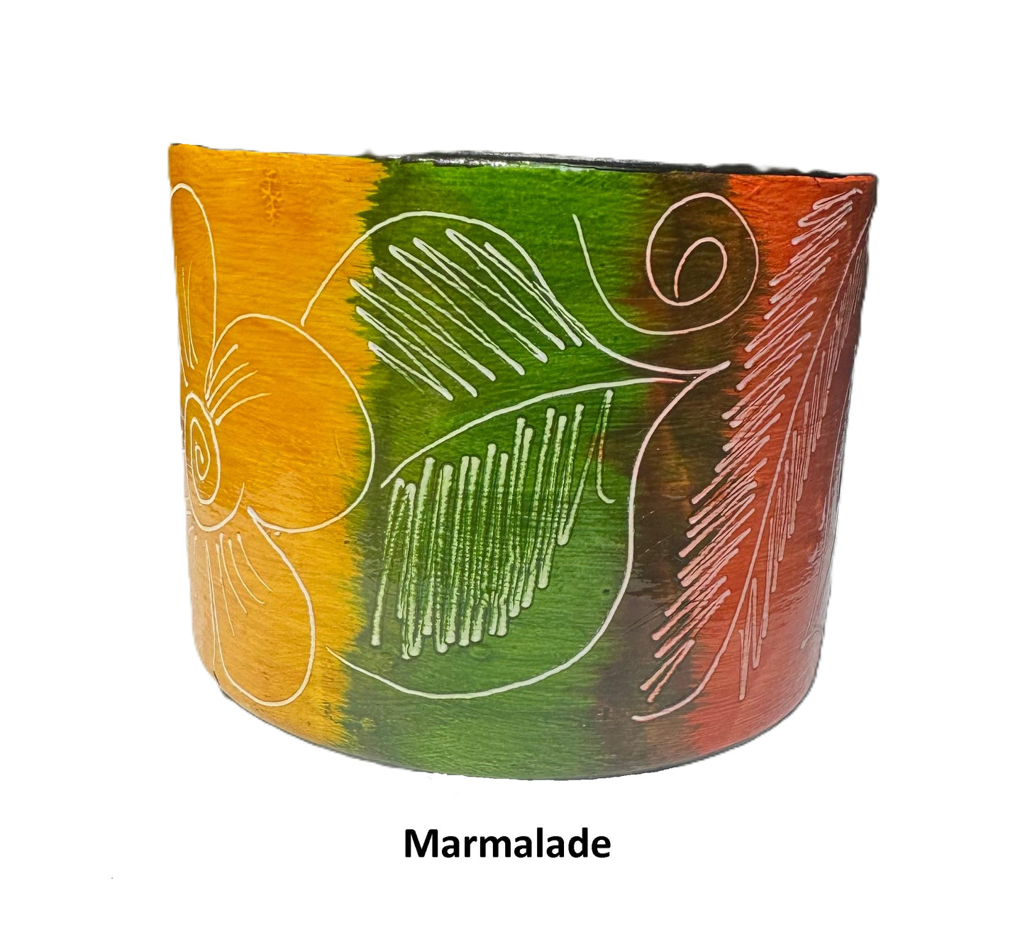 Multicolored Succulent Cylinder Pot