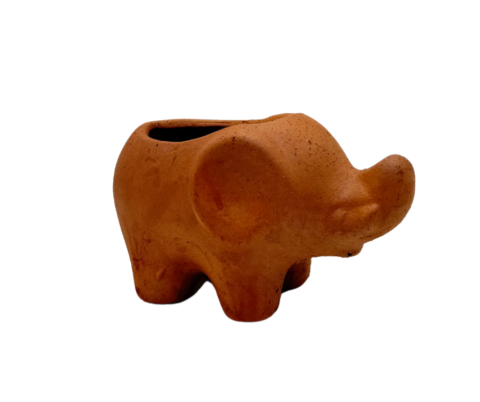 Whimsical Elephant Succulent Planter