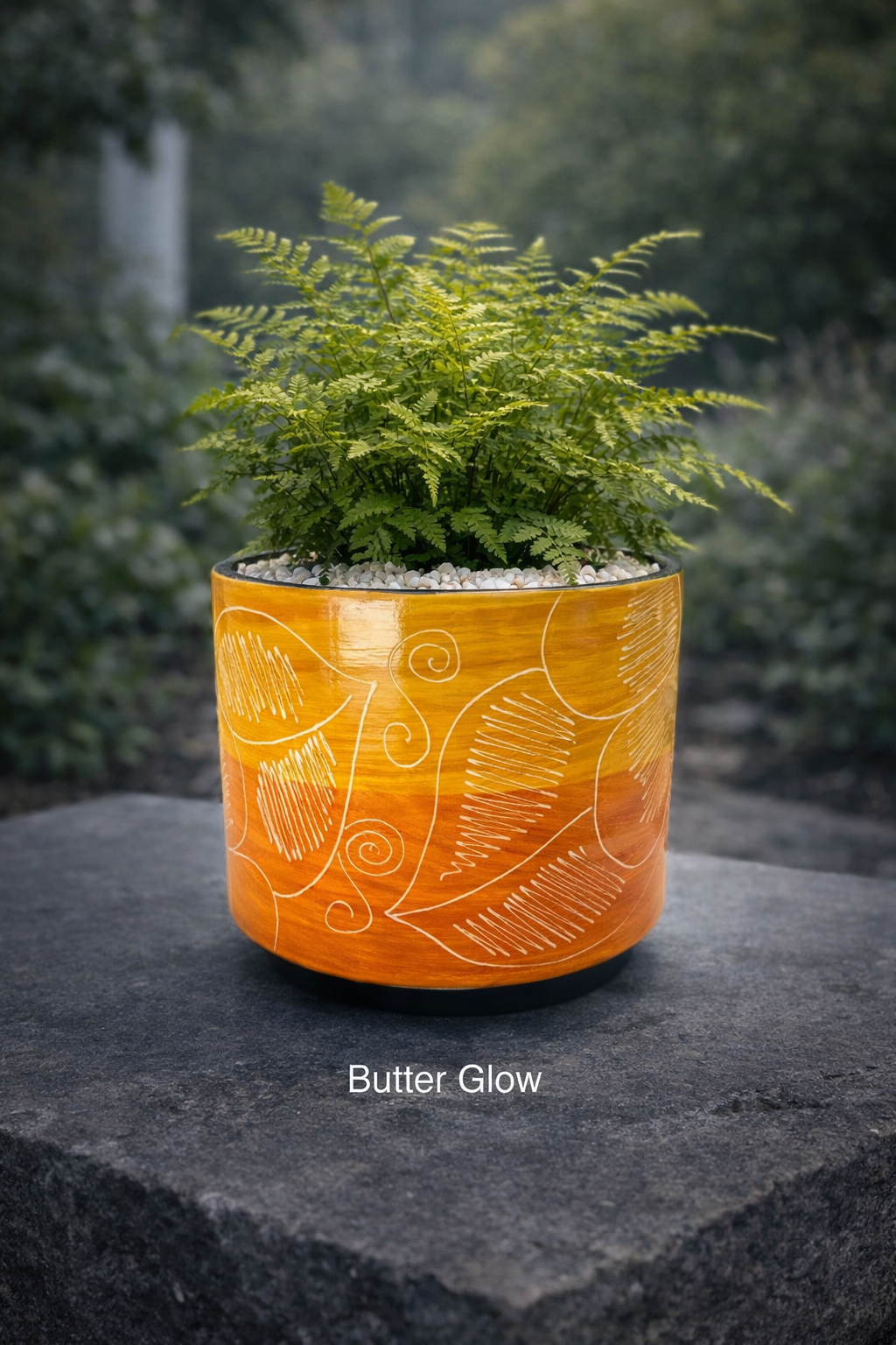 Multicolored Succulent Cylinder Pot