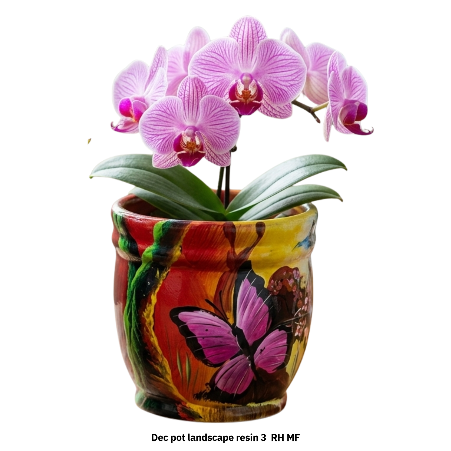 Butterfly Barril Planter