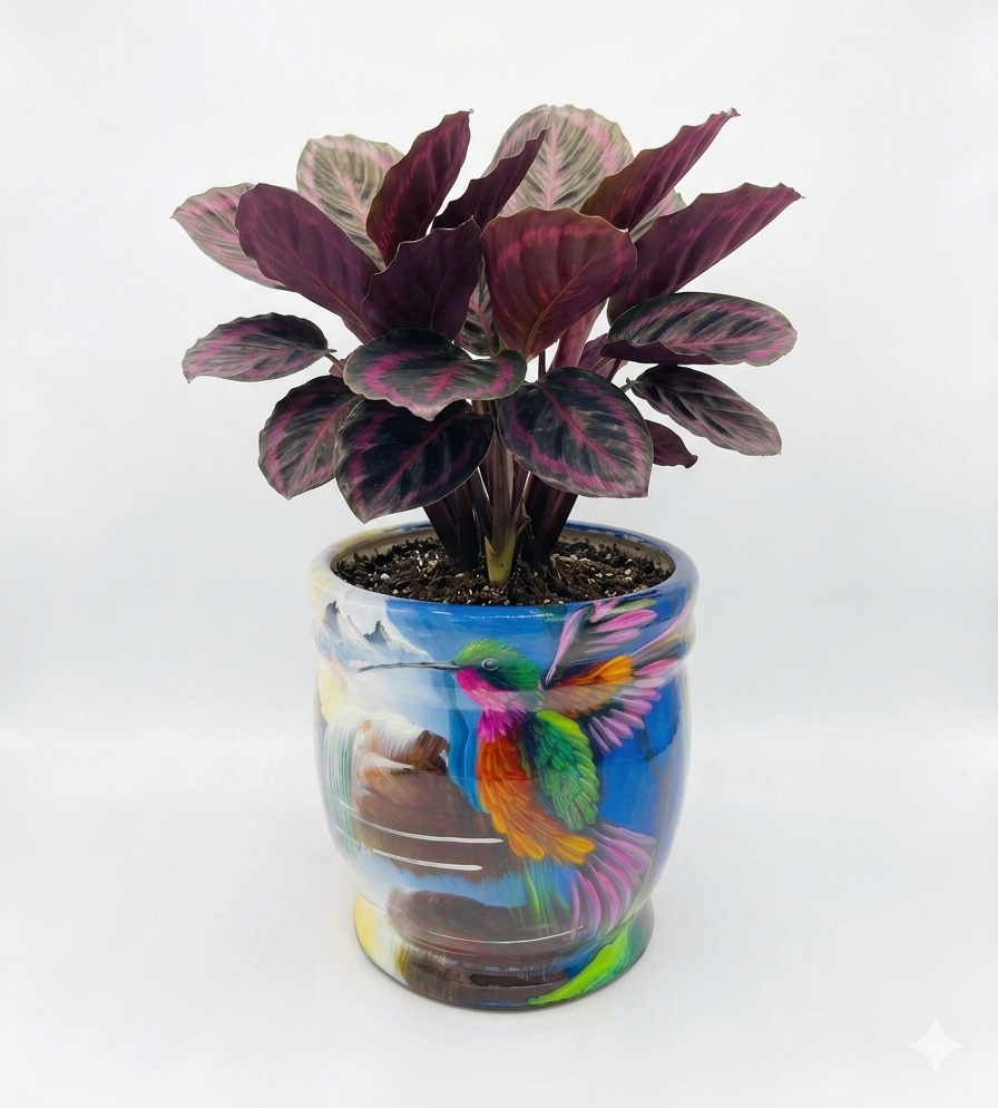 Hummingbird Barril Planter