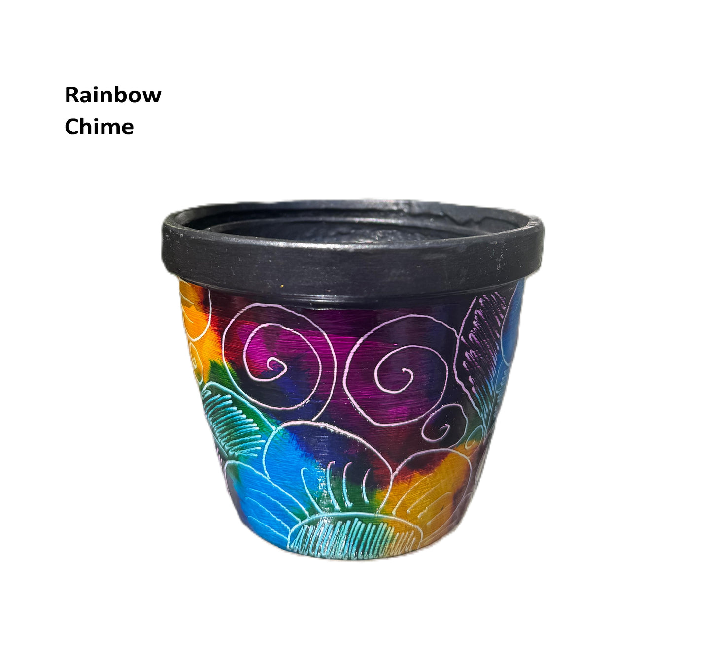 Multicolor Succulent Chime Pot