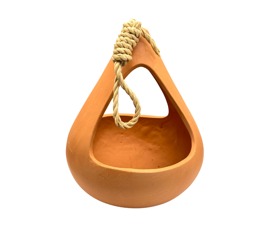 Natural Hanging Nest Planter